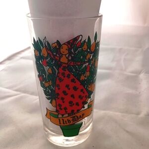Indiana Glass Co Drink Glass 11th Day of Christmas
